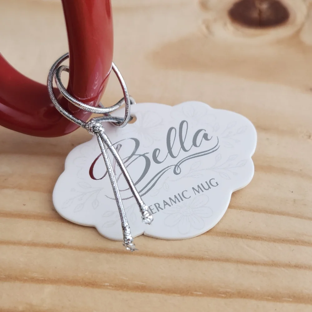 Rooster Patterned Ceramic Mug with Red Handle NWT Cottagecore, Farm, Homestead - Picture 6 of 15